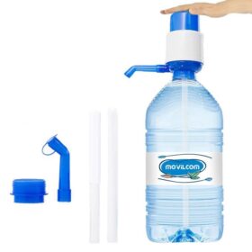 Pompe à eau manuelle 5L & 10L – Bleu/Blanc – Facile à utiliser, sans électricité – Image 2
