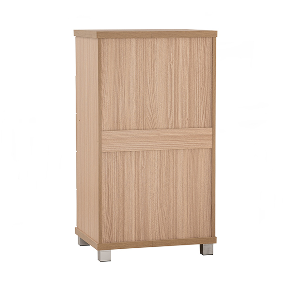 Commode de rangement 5 Tiroirs NAOMI finition Ébène- 351004 Commode de rangement 5 Tiroirs NAOMI finition Ébène- 351004