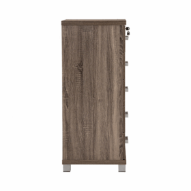 Commode de rangement 5 Tiroirs NAOMI finition Sonoma- 351005 – Image 3