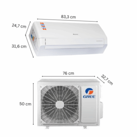 Split GREE GWC12AGBXA-K3DNA1A/O - 12000 BTU - 1.5CV (Inverter) – Image 3