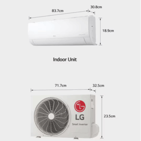 Split LG S4-Q12JAQL - 12000 BTU - (Dual Inverter) – Image 5