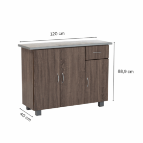 Armoire de cuisine Frey - 364007 - (4 compartiments) – Image 5
