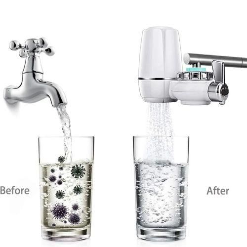 Purificateur d’Eau Robinet Portable – Filtration Céramique – Blanc Purificateur d’Eau Robinet Portable – Filtration Céramique – Blanc