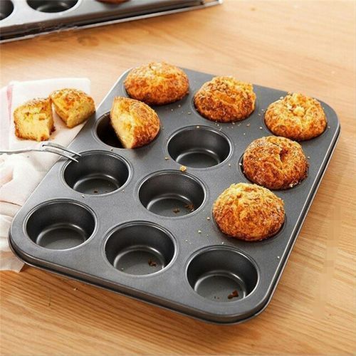 Moule à Gâteau Antiadhésif – Set de 12 Moules Moule à Gâteau Antiadhésif – Set de 12 Moules
