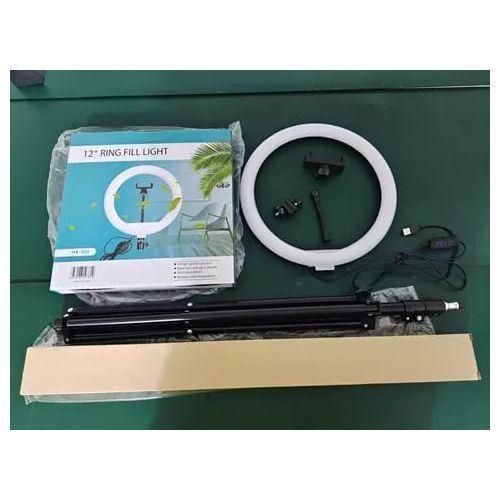 Anneau Lumineux LED Ring Light 10" – Support Trépied – 3 Modes de Lumière – Noir Anneau Lumineux LED Ring Light 10" – Support Trépied – 3 Modes de Lumière – Noir