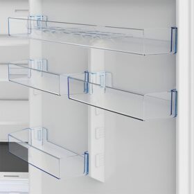 Réfrigérateur combiné Beko B5RCNE66HXB - 509L - 2 Tiroirs (NoFrost - Porte réversible - éclairage LED) – Image 8