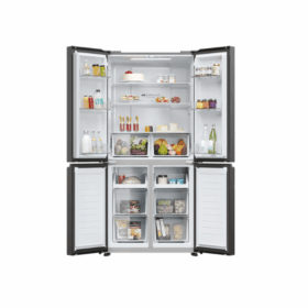 Réfrigérateur combiné Haier HRF-525MB - 433L - 4 Tiroirs (No Frost) – Image 3