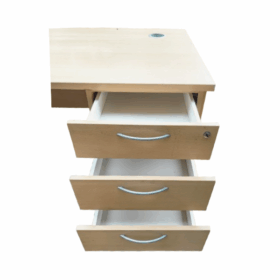 Table de Bureau avec 3 tiroirs – Image 4