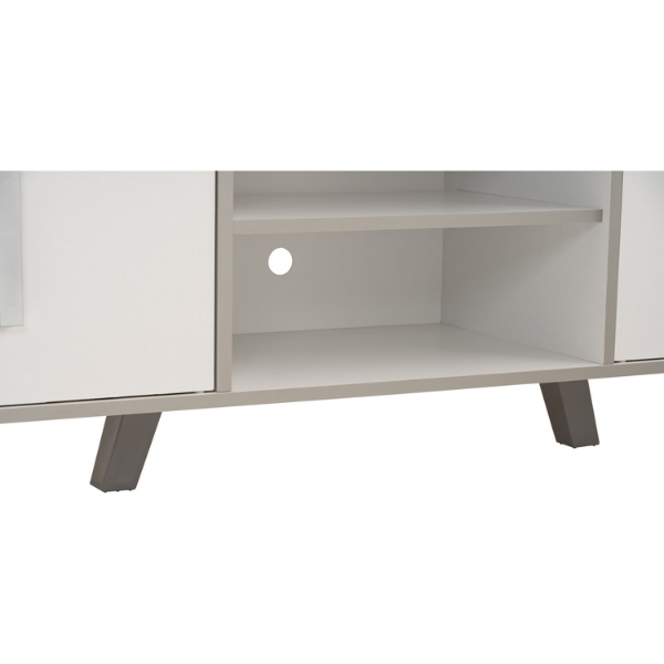 Meuble de TV NAOMI 1.6M Blanc - 335066 Meuble de TV NAOMI 1.6M Blanc - 335066
