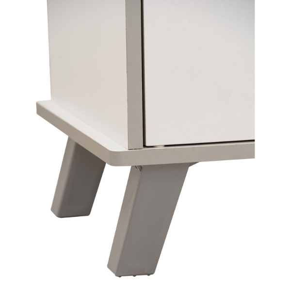 Meuble de TV NAOMI 1.6M Blanc - 335066 Meuble de TV NAOMI 1.6M Blanc - 335066