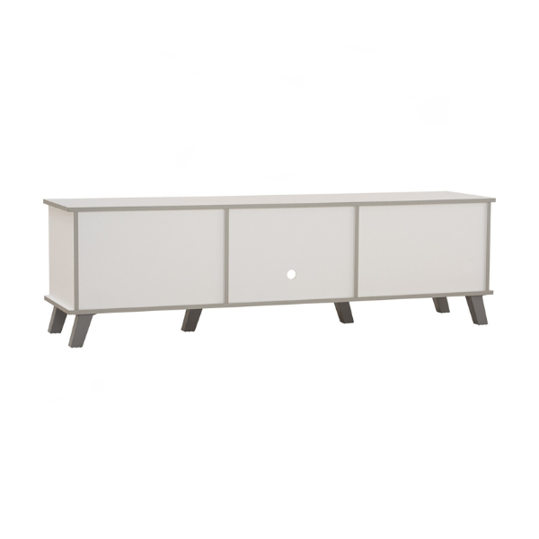 Meuble de TV NAOMI 1.6M Blanc - 335066 Meuble de TV NAOMI 1.6M Blanc - 335066