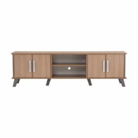 Meuble TV NAOMI 1.6M finition Ebène - 335067 – Image 2