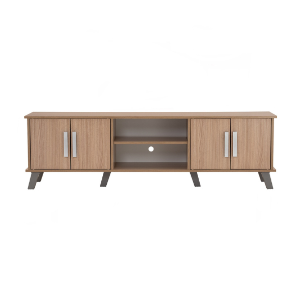 Meuble TV NAOMI 1.6M finition Ebène - 335067 Meuble TV NAOMI 1.6M finition Ebène - 335067