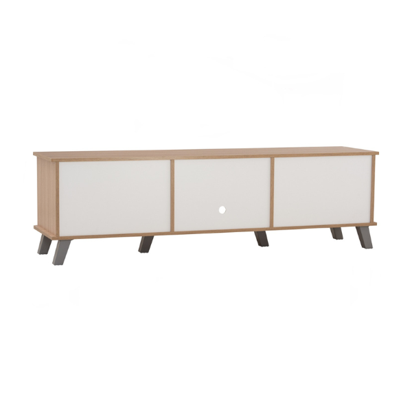 Meuble TV NAOMI 1.6M finition Ebène - 335067 Meuble TV NAOMI 1.6M finition Ebène - 335067