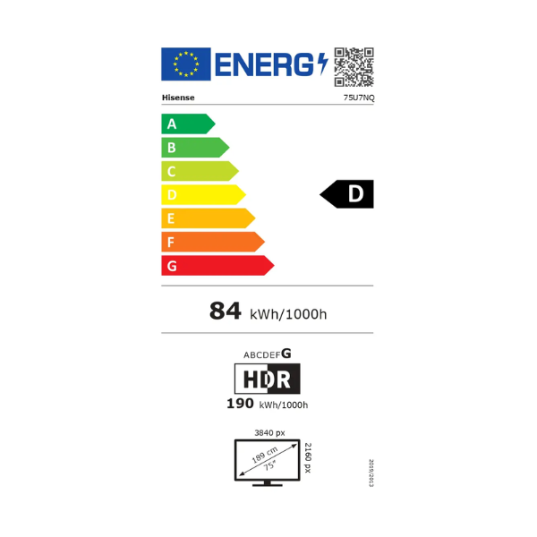 Téléviseur Hisense 75" 75U7N Smart Tv 4K -Vidaa U (Quantum) Téléviseur Hisense 75" 75U7N Smart Tv 4K -Vidaa U (Quantum)
