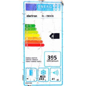 Congélateur Vertical ELACTRON EL 73 243L-A 7T ( Plaque ALU) – Image 3