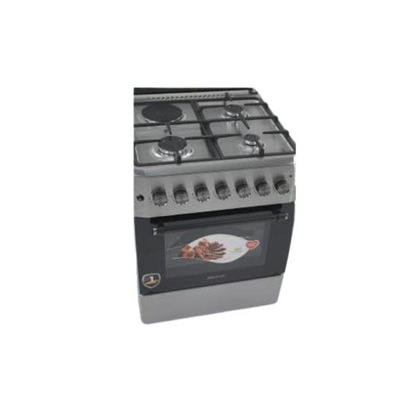 Cuisinière Mixte ELACTRON EL-6031-60x60 (3 feux à gaz et 1 foyer électrique )- four à gaz Cuisinière Mixte ELACTRON EL-6031-60x60 (3 feux à gaz et 1 foyer électrique )- four à gaz