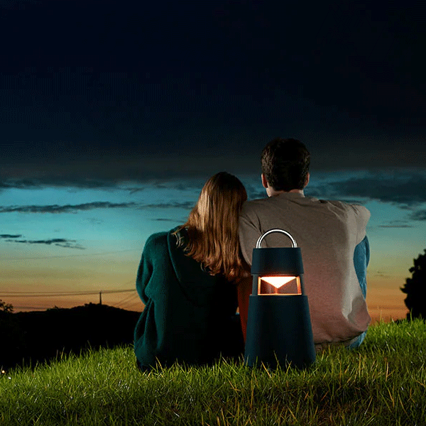 Enceinte Bluetooth LG RP4 - avec lumière omnidirectionnelle Enceinte Bluetooth LG RP4 - avec lumière omnidirectionnelle