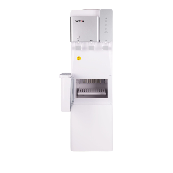 Fontaine à eau à bobonne 3 robinets Elactron -FN565E (Avec Distributeur de Glaçons) Fontaine à eau à bobonne 3 robinets Elactron -FN565E (Avec Distributeur de Glaçons)