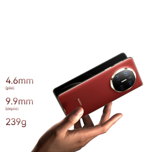 Huawei Mate X6- 512Go - RAM 12Go - 4500 mAh - (Écran principal: 7,93 pouces; Écran de couverture: 6,45 pouces) Huawei Mate X6- 512Go - RAM 12Go - 4500 mAh - (Écran principal: 7,93 pouces; Écran de couverture: 6,45 pouces)