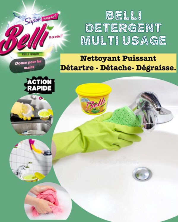 BELLI Détergent en Pâte Multi-Usage BELLI Détergent en Pâte Multi-Usage