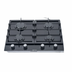Plaque de cuisson encastrable à gaz-ELACTRON-BL005-60x60cm-4feux