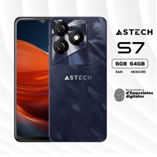 Téléphone Astech S7 64GB/6GB Téléphone Astech S7 64GB/6GB