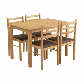 Ensemble Table à Manger Wald (1 table + 4 chaises) 140012 – Image 2