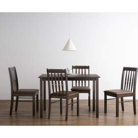 Ensemble table à Manger CREMINI (1 table + 4 chaises)- 140016 – Image 8