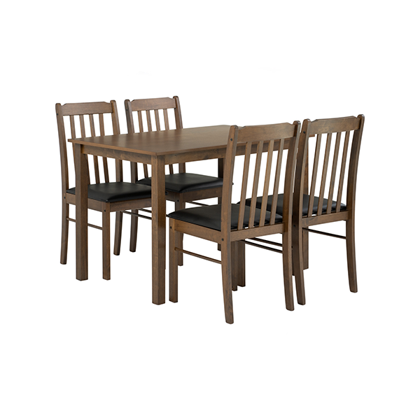 Ensemble table à Manger FAYE (1 table + 4 chaises)- 140015 Ensemble table à Manger FAYE (1 table + 4 chaises)- 140015