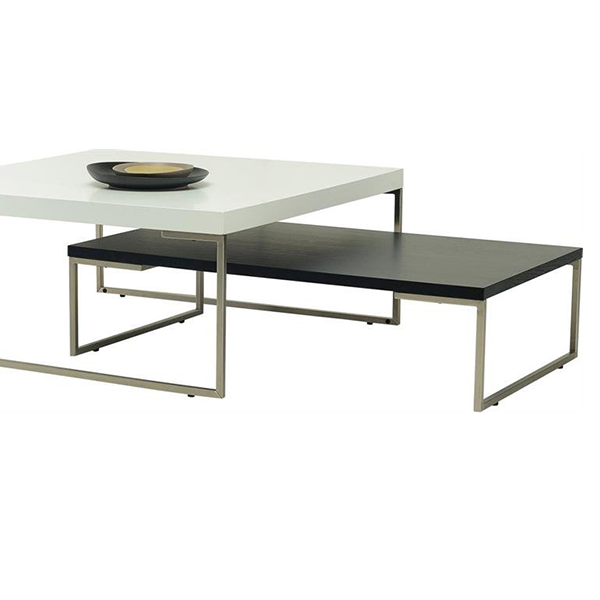 Table Basse rectangulaire MYRON 813/114 finition Noir - 1339049 Table Basse rectangulaire MYRON 813/114 finition Noir - 1339049