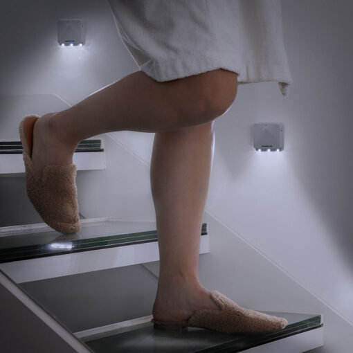 Lampe LED avec Capteur de Mouvement Lumtoo InnovaGoods 2 Unités Lampe LED avec Capteur de Mouvement Lumtoo InnovaGoods 2 Unités