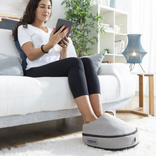 Appareil de Massage Shiatsu Thermique 2 en 1 Futsa InnovaGoods Appareil de Massage Shiatsu Thermique 2 en 1 Futsa InnovaGoods