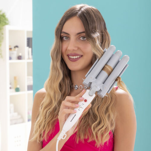 Fer à Boucler en Céramique à Tête Triple Triler InnovaGoods – Image 9