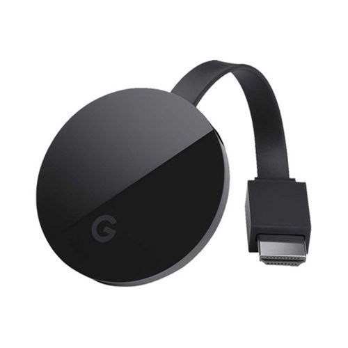 G5 Chromecast Ultra 4K – Lecteur de Streaming HDMI – Vidéo HD/4K – Noir