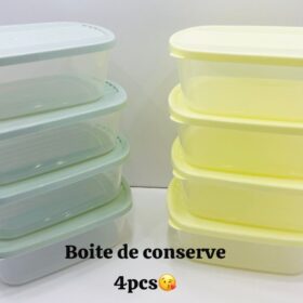 Pack de 4 bols de conserve alimentaire