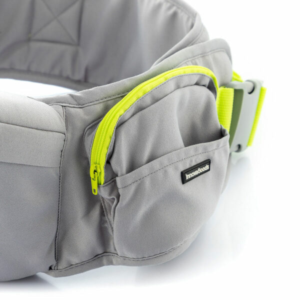 Ceinture Porte-Bébé Évolutive avec Poches Seccaby