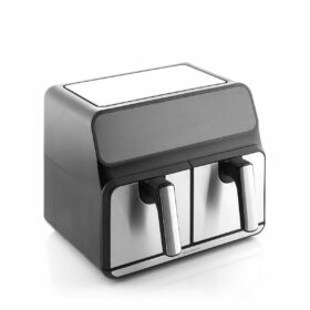 Friteuse à Air Noir 3400 W 8 L Acier inoxydable (Reconditionné A) – Image 4