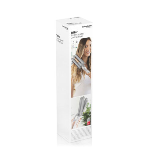 Fer à Boucler en Céramique à Tête Triple Triler InnovaGoods – Image 3