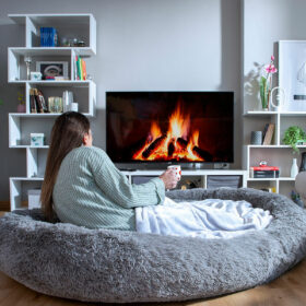 Lit de Chien pour Humains | Human Dog Bed XXL Grey – Image 7