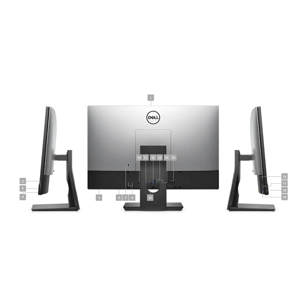 Ordinateur de bureau Dell OptiPlex 7470 AIO - Tactile - 1To Ordinateur de bureau Dell OptiPlex 7470 AIO - Tactile - 1To