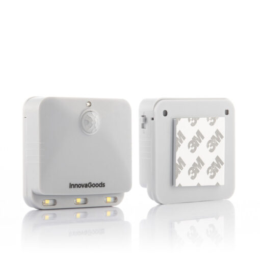 Lampe LED avec Capteur de Mouvement Lumtoo InnovaGoods 2 Unités Lampe LED avec Capteur de Mouvement Lumtoo InnovaGoods 2 Unités