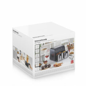 Friteuse à Air Noir 3400 W 8 L Acier inoxydable (Reconditionné A) – Image 2
