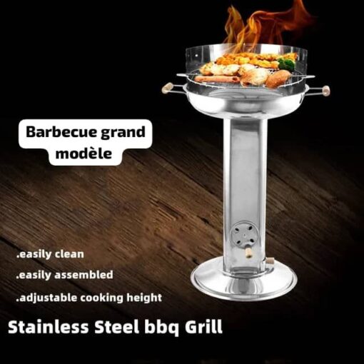 Barbecue Portable au Charbon – Pliable, Compact & Léger – Idéal pour Camping, Plage, Pique-nique – Noir Barbecue Portable au Charbon – Pliable, Compact & Léger – Idéal pour Camping, Plage, Pique-nique – Noir