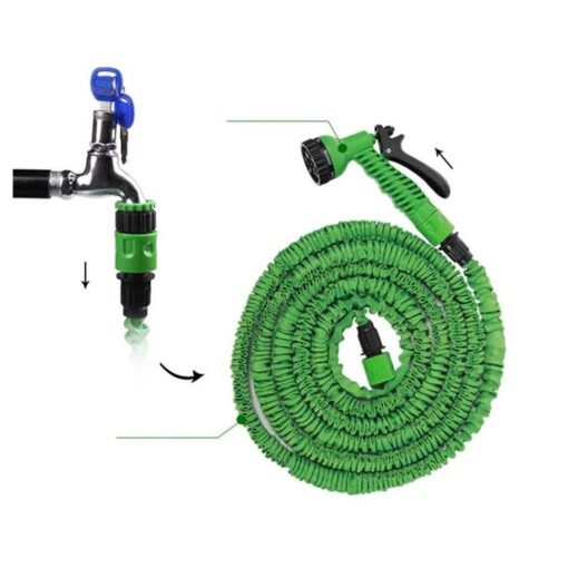 Tuyau d'arrosage extensible, pour jardinage - 22,5 Mètres / 75 FT Tuyau d'arrosage extensible, pour jardinage - 22,5 Mètres / 75 FT