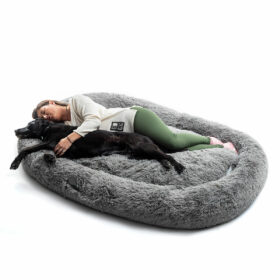 Lit de Chien pour Humains | Human Dog Bed XXL Grey – Image 4