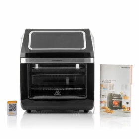 Friteuse à Air Noir 1800 W 12 L Acier inoxydable (Reconditionné B) – Image 4