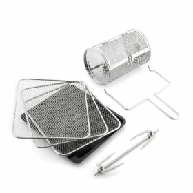 Friteuse à Air Noir 1800 W 12 L Acier inoxydable (Reconditionné B) – Image 3
