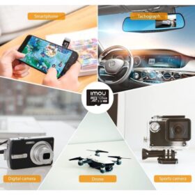 Carte mémoire Micro SD IMOU 128GB ST2-128-S1 - Compatible avec Smartphone, Tablette, Caméra d'action, Drone, Caméra de Surveillance – Image 4