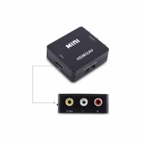 Mini convertisseur HDMI vers AV S-VIDEO RS-HDAVSVID – Image 2
